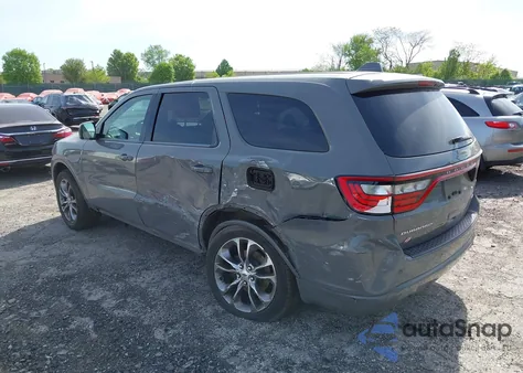 2020 Dodge Durango Gt Plus Awd из США, поврежденный, VIN 1C4RDJDG0LC261866